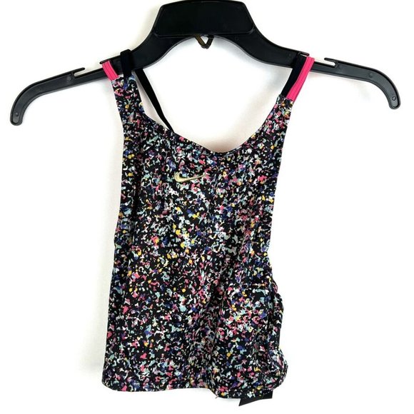 Nike Girl’s Two Piece Tankini Swimsuit Set Size Large - Picture 2 of 5